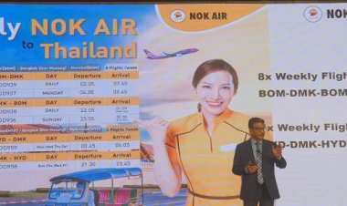 Nok Air to Launch Mumbai to Bangkok Starting 28 October