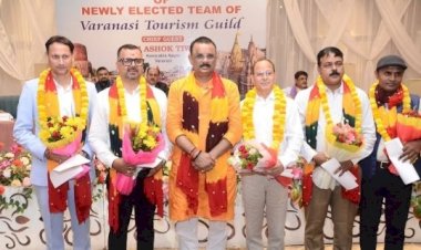 Varanasi Tourism Guild Installs New Leadership in Grand Oath-Taking Ceremony