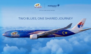 Malaysia Airlines Takes Mumbai Indians Global with Special-Themed Aircraft Livery