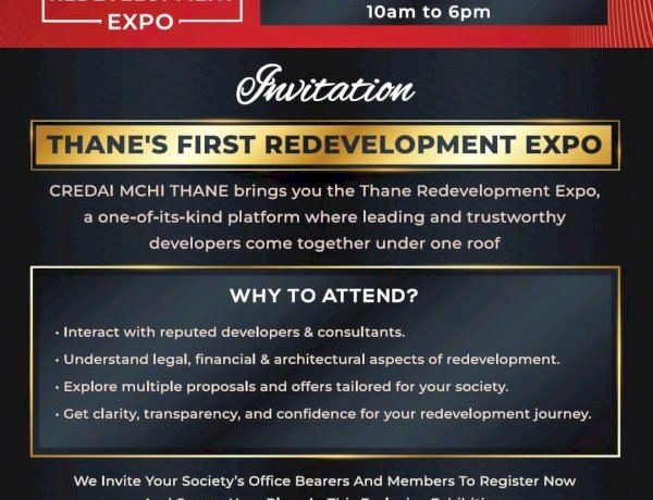 THANE Redevelopment Expo 2025 – Empowering Thane’s Housing Societies