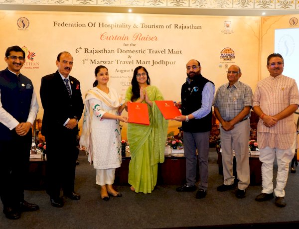 Curtain Raiser Held for 6th Rajasthan Domestic Travel Mart & 1st Marwar Travel Mart