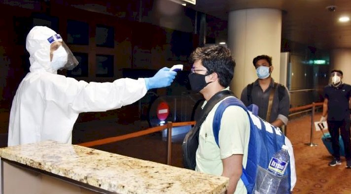 Ministry of Civil Aviation has allowed RT-PCR testing at the Entry Airport