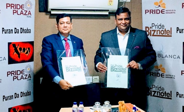Pride Group of Hotels signs new property in Agra