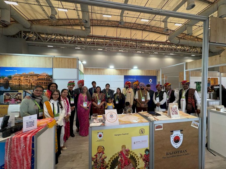 Rajasthan Showcases Cultural Grandeur and Tourism Potential at “Colors of the World Fair” in Istanbul